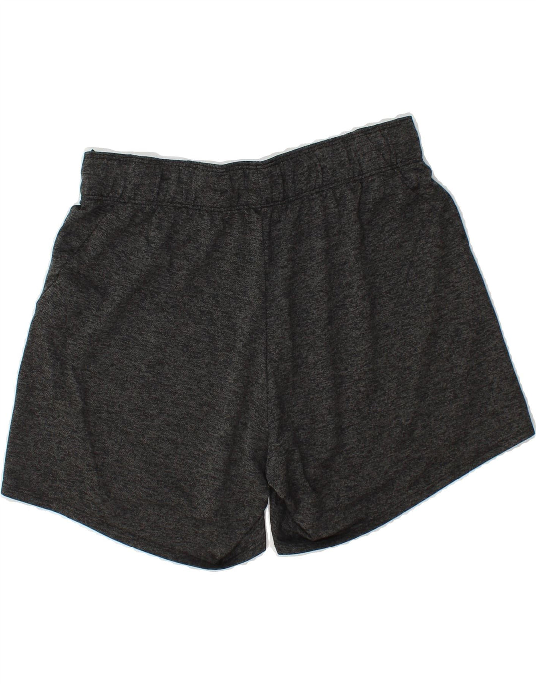 NIKE Womens Dri Fit Sport Shorts UK 10 Small  Grey Flecked Polyester Vintage Nike and Second-Hand Nike from Messina Hembry 