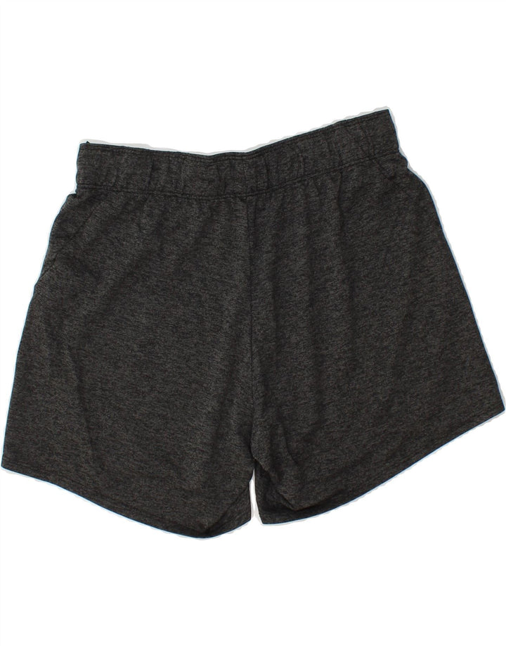 NIKE Womens Dri Fit Sport Shorts UK 10 Small  Grey Flecked Polyester Vintage Nike and Second-Hand Nike from Messina Hembry 