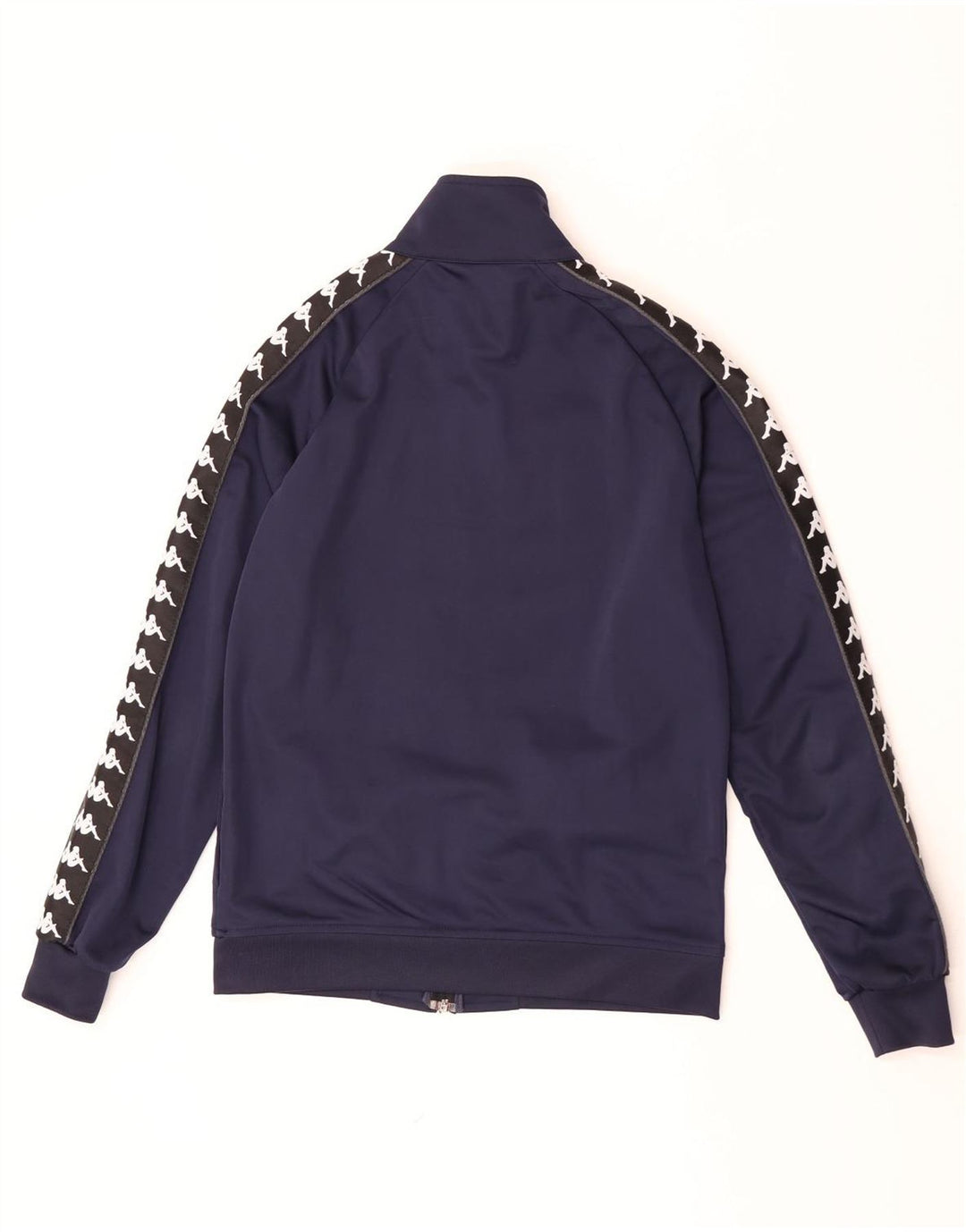 Kappa Herren-Trainingsanzugoberteil mit Grafik, mittleres Marineblau, Farbblock