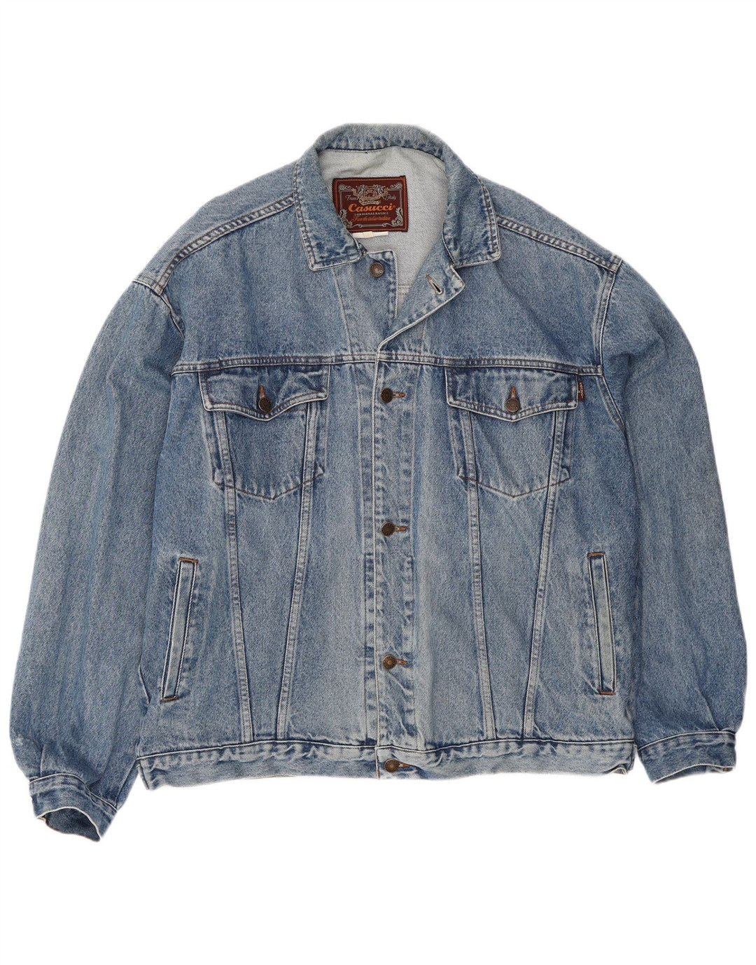 Casucci Herren Jeansjacke UK 42 XL Blau