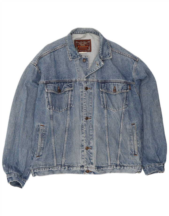 Casucci Herren Jeansjacke UK 42 XL Blau