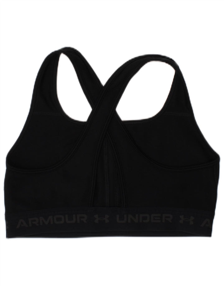 Under Armour Damen Kompressions-Sport-BH-Oberteil mit Grafik, mittelgroß, Schwarz, Sport