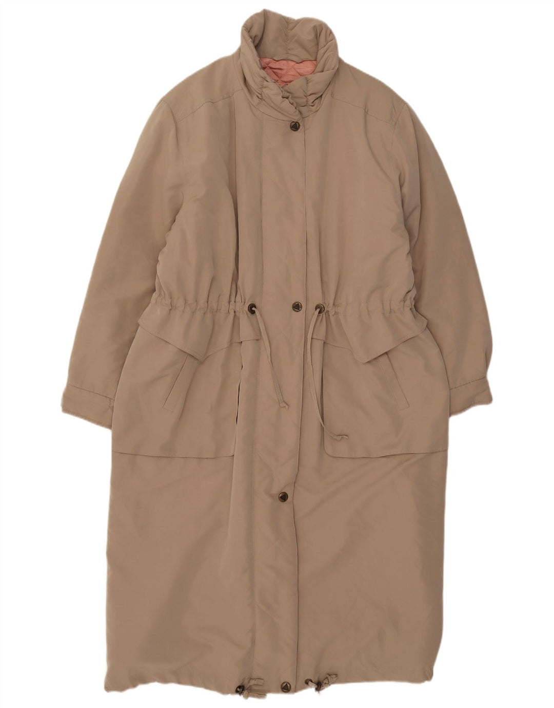 Trevira Damen Regenmantel UK 16 Large Beige Polyester