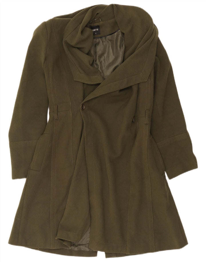 Oasis Damenmantel UK 14 Medium Khaki Polyester