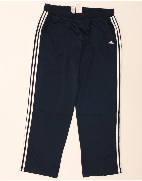 Adidas Herren-Trainingshose XL, Marineblau, Polyester