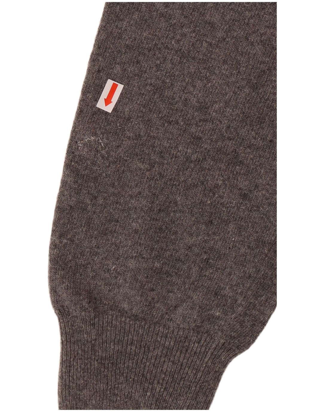 Trussardi Herren-Pullover mit Rundhalsausschnitt, 2XL, graue Wolle