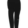 Nike Damen Crop Leggings UK 14 Large Schwarz