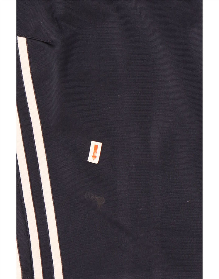 Adidas Trainingshose für Jungen, 11–12 Jahre, marineblaues Farbblock-Polyester