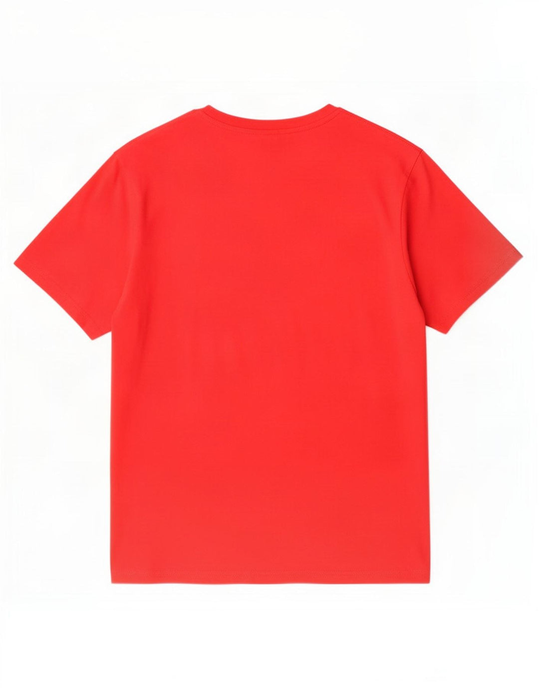 North Sails Herren Grafik-T-Shirt-Oberteil aus mittelroter Baumwolle