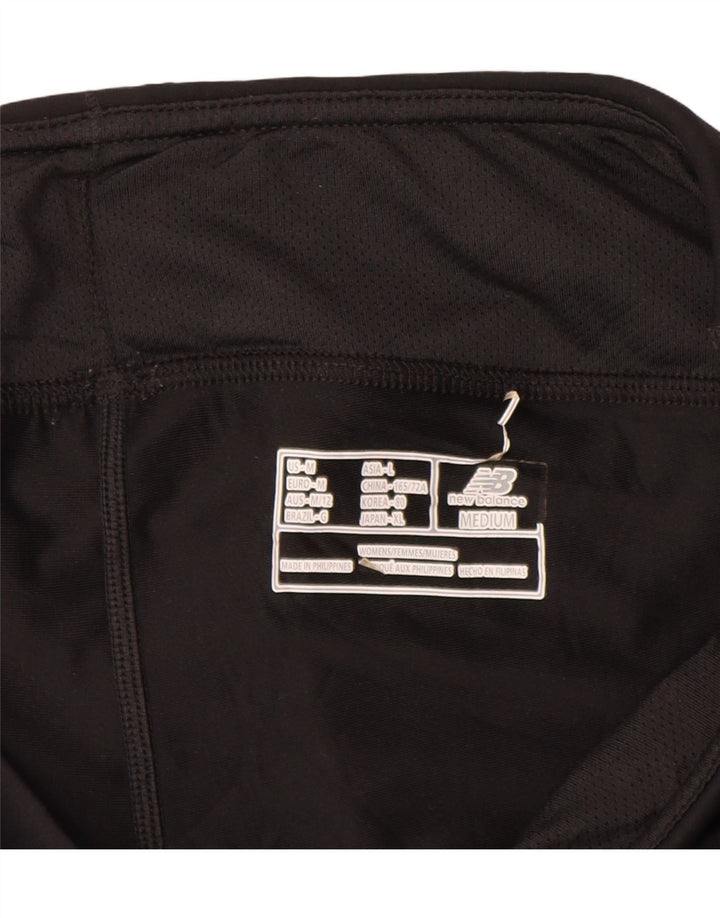 New Balance Damen Sportshorts UK 12 Medium Schwarz Polyester