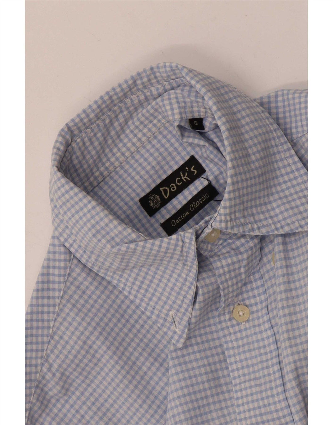 Dack's Herrenhemd Small Blue Gingham