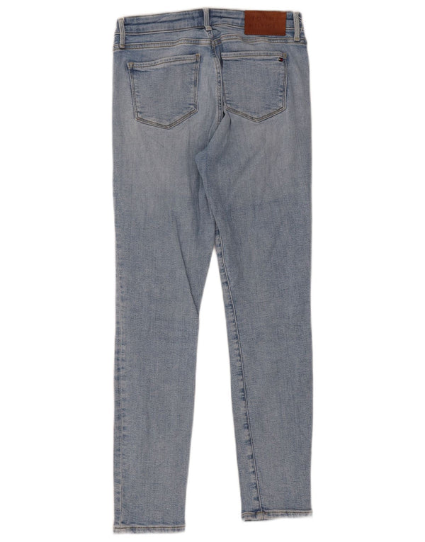 Tommy Hilfiger Damen Distressed Slim Jeans W28 L27 Blaue Baumwolle