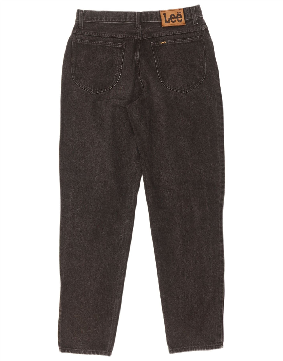 Lee Herren Tapered Jeans W33 L32 Schwarze Baumwolle