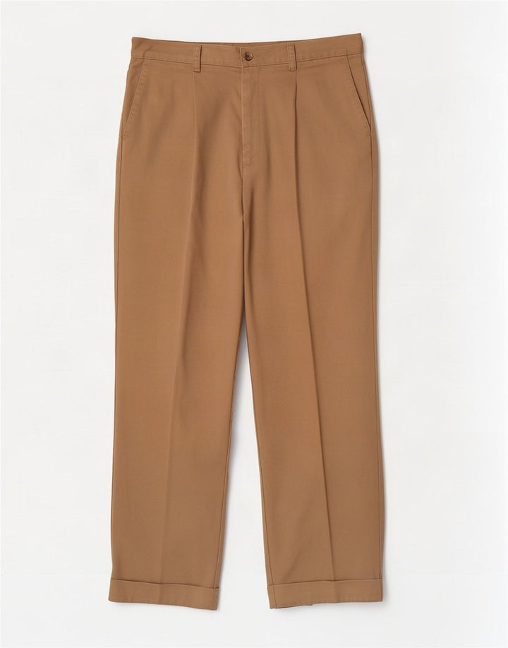 Dockers Herren Khakis Pegged Chino Hose W34 L30 Beige