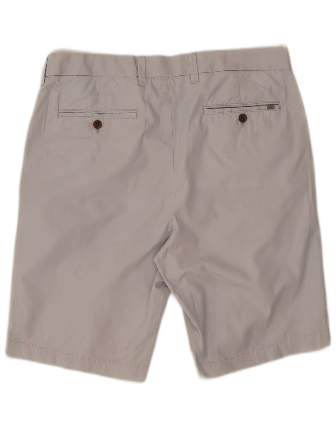 Marks & Spencer Herren Chinoshorts W34 Large Grau Baumwolle
