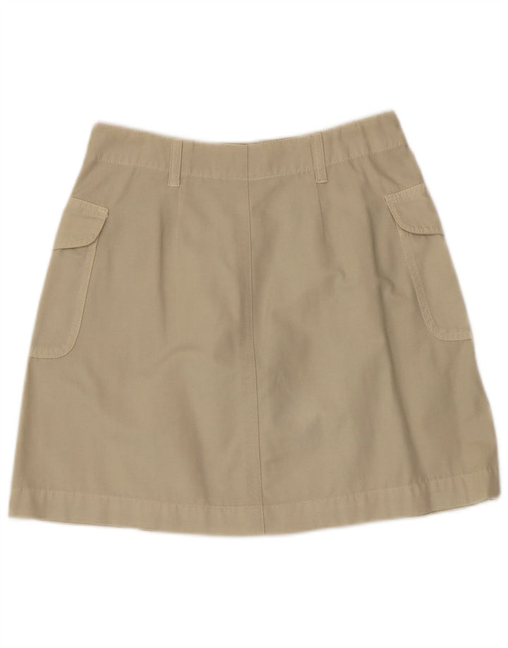 Les Copains Damen Wickel-Cargorock W28 Mittelbeige