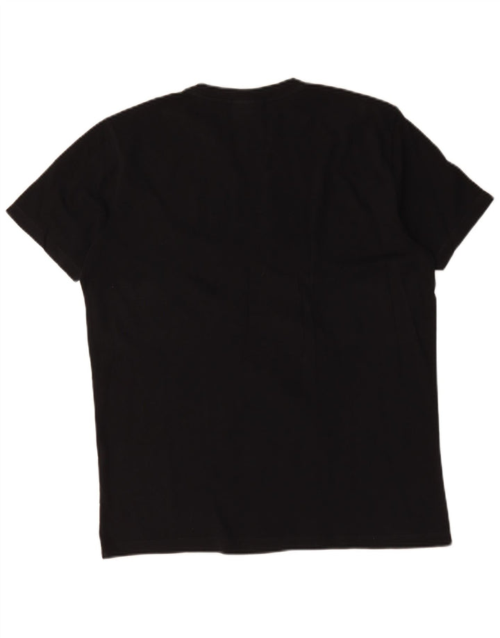 Hugo Boss Herren-T-Shirt mit Grafik, groß, Schwarz, Farbblock