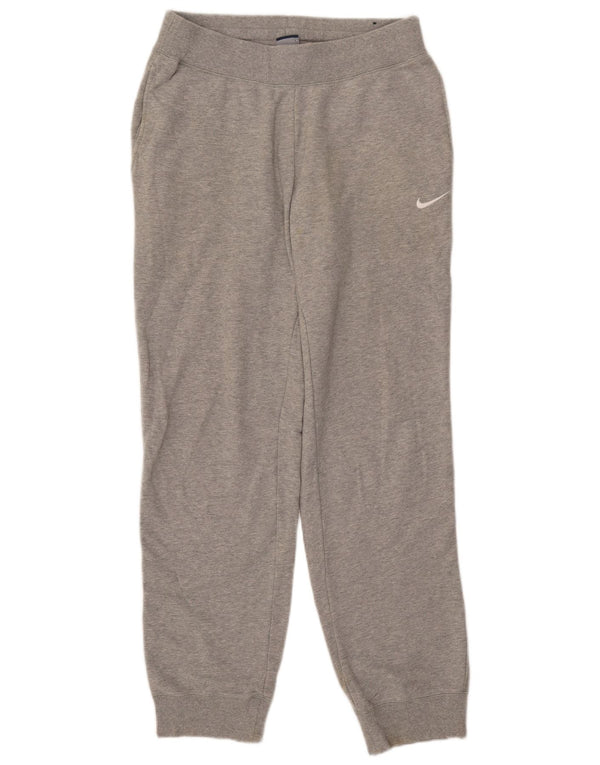 Nike Damen-Trainingshose, Jogginghose, UK 14, mittelgrau gefleckte Baumwolle