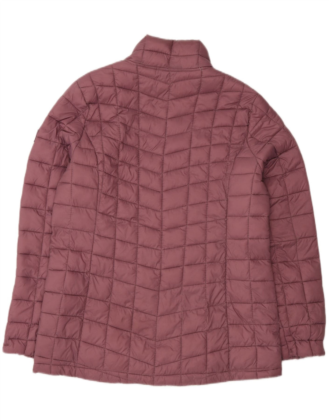 Reebok Damen Wattierte Jacke UK 14 Medium Maroon Polyester