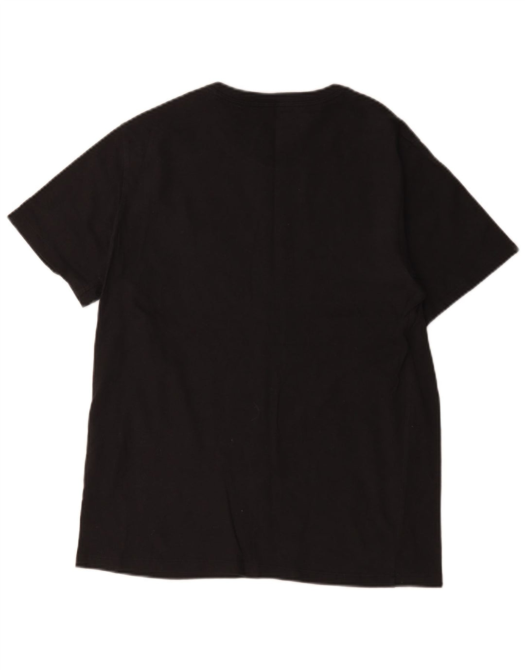 Levi's Herren Standard-T-Shirt-Oberteil aus mittelschwarzer Baumwolle