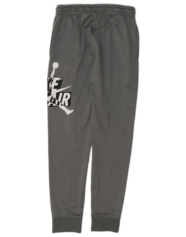 Jordan Jungen-Trainingshose mit Grafik, Jogginghose, 12–13 Jahre, Größe L, Grau