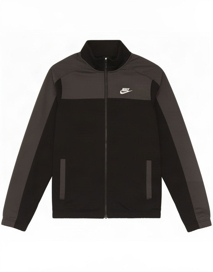 Nike Herren-Trainingsanzugoberteil, XS, Schwarz, Farbblock