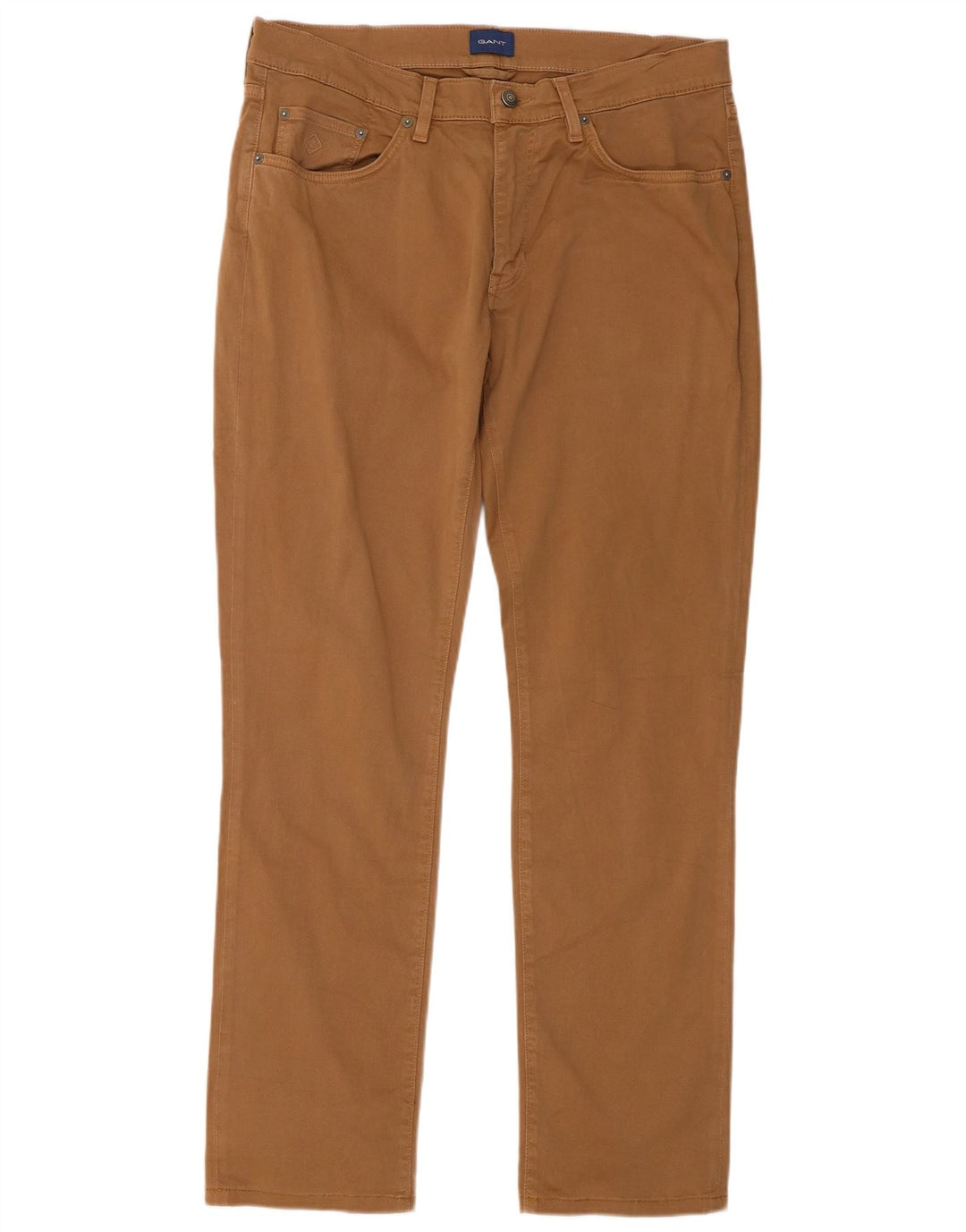 Gant Slim Cargo-Hose für Herren, W34, L32, braune Baumwolle