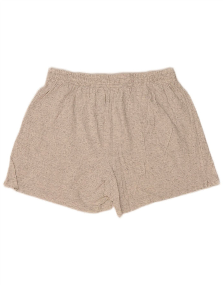 Champion Herren-Sportshorts XL aus grau gefleckter Baumwolle
