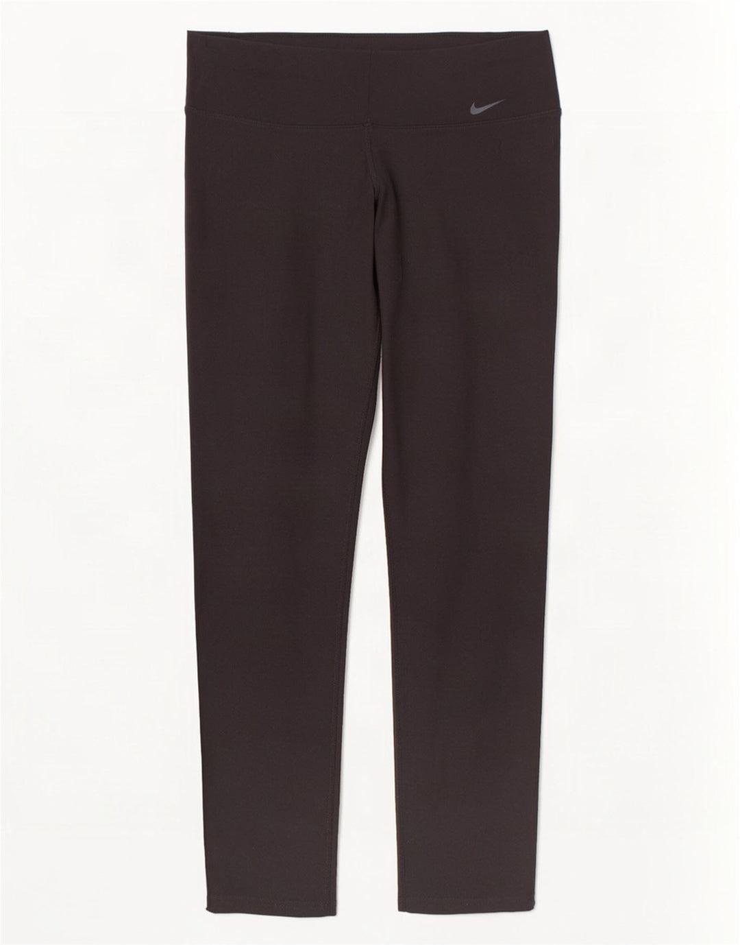Nike Damen Dri Fit Capri Leggings UK 14 Large Schwarz Polyester