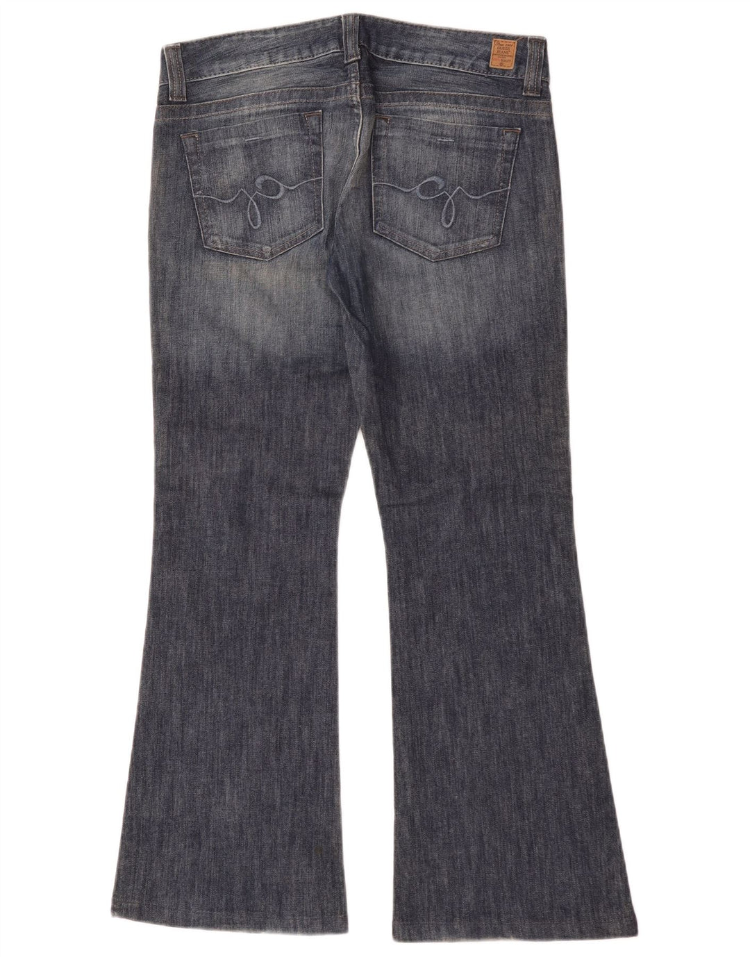 Guess Schlagjeans für Damen, W30, L29, blaue Baumwolle
