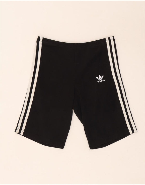 Adidas Sportshorts für Jungen, 13–14 Jahre, schwarze Baumwolle