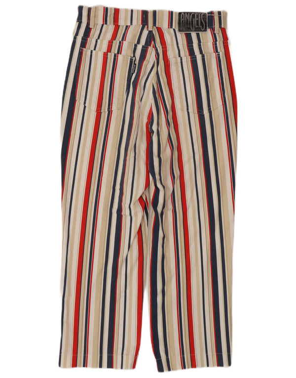 ANGELS Kurz geschnittene Damenjeans EU 38 Mittel W28 L25 Mehrfarbig gestreift