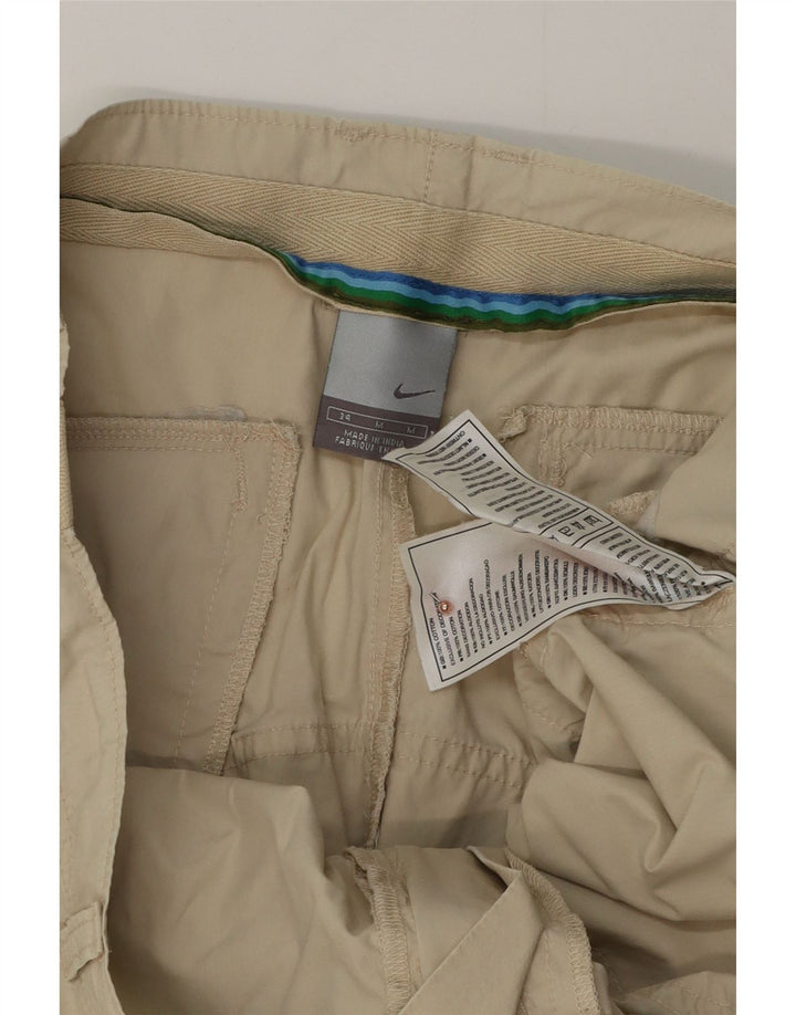 Nike Herren Shorts W34 Mittelgrüne Baumwolle