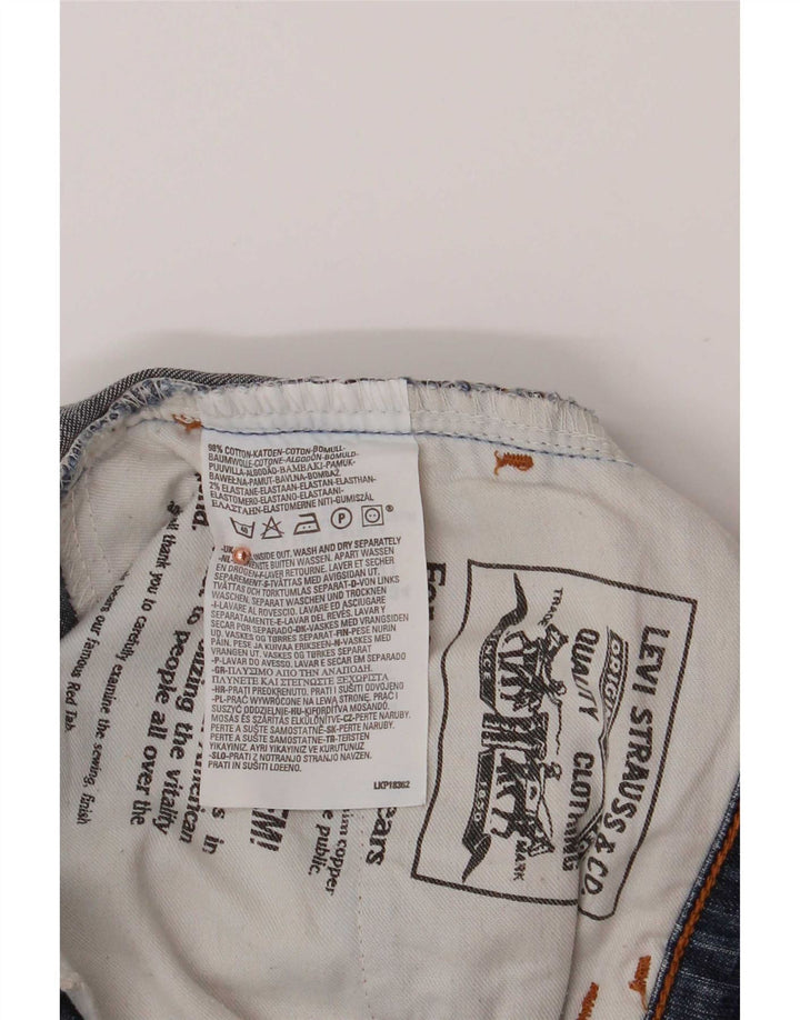 Levi's Schlagjeans für Damen, W30 L30, blaue Baumwolle