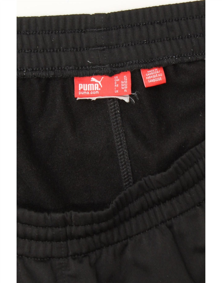 PUMA Herren-Trainingshose XL, Schwarz, Farbblock