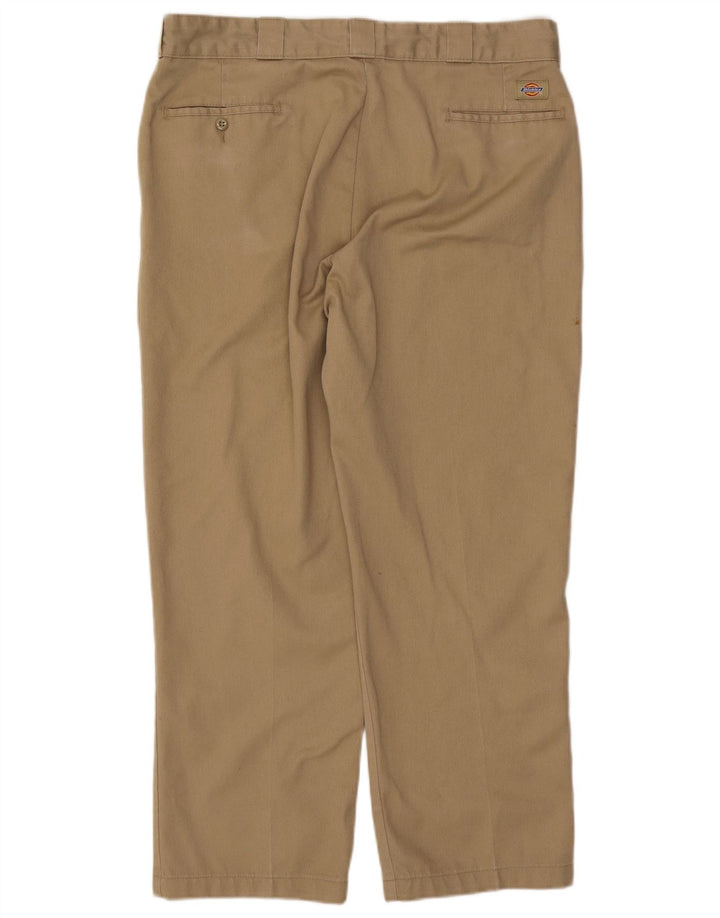Dickies Herren gerade Chinohose W36 L28 Beige