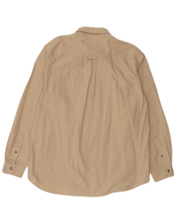 Musto Herrenhemd 2XL Beige Baumwolle
