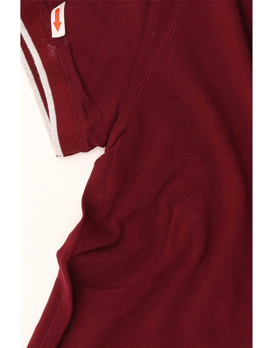 Massimo Dutti Herren-Poloshirt aus mittelblauer, gestreifter Baumwolle
