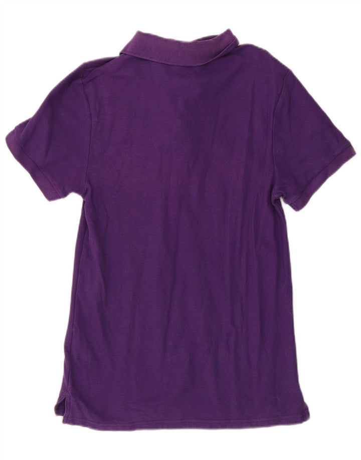 NIKE Herren-Poloshirt, Größe S, Lila, Baumwolle