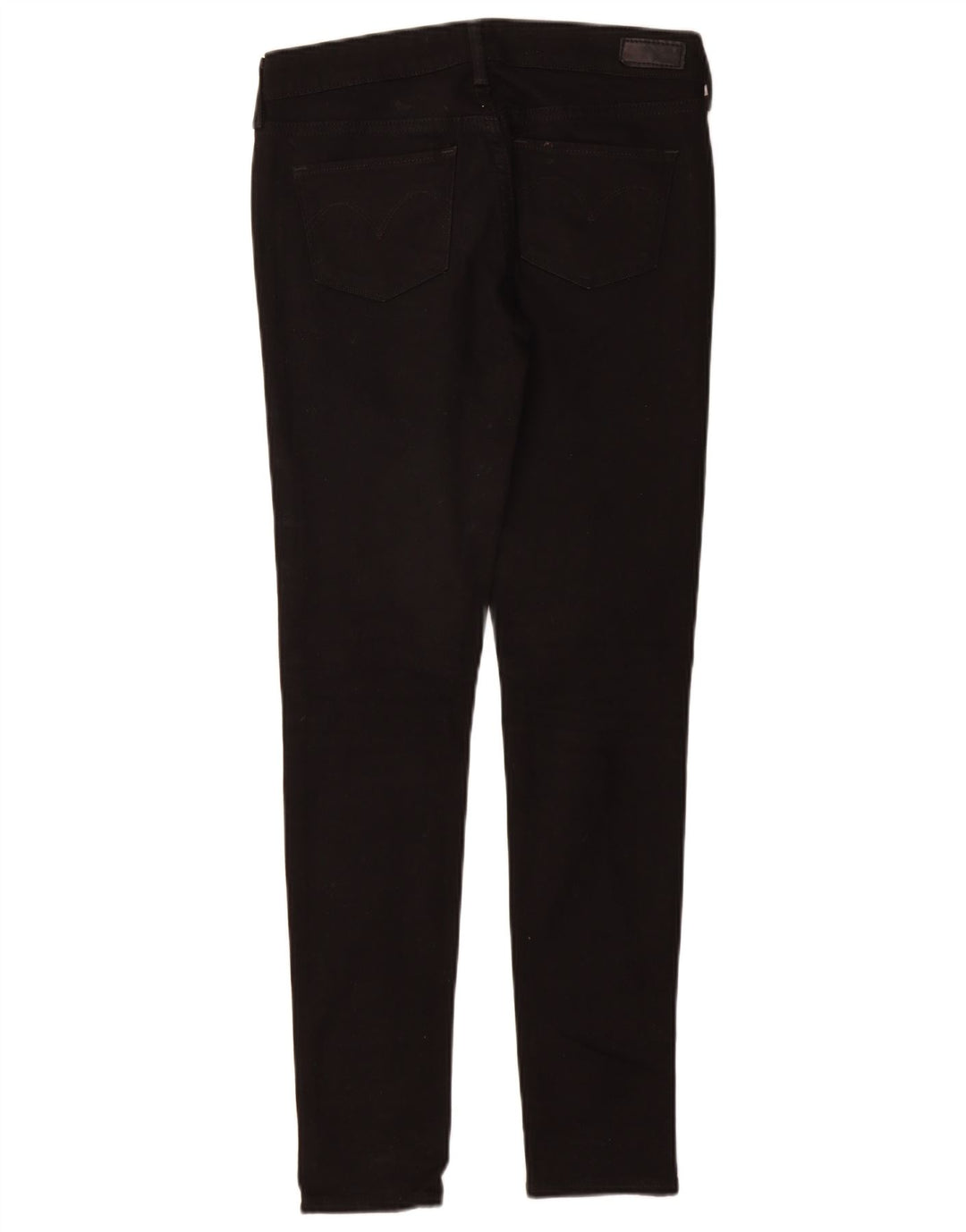 LEVI'S Damen Slight Curve Modern Rise Skinny Jeans W25 L30 Schwarz Baumwolle