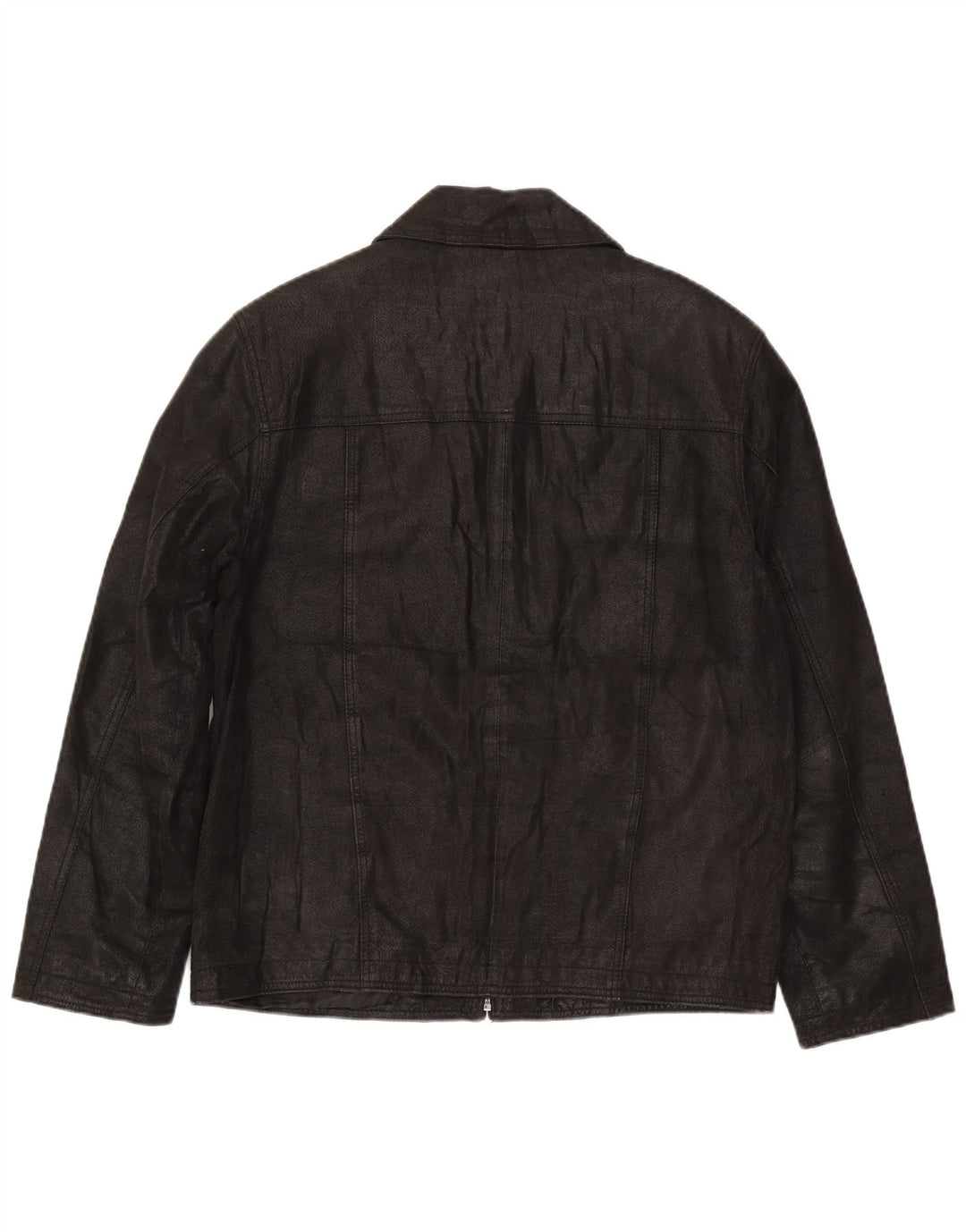 In Extenso Herren Lederjacke UK 38 Medium Schwarz