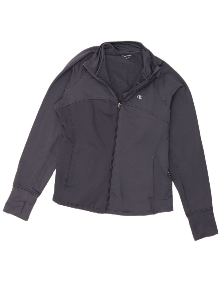 Champion Damen-Trainingsanzugoberteil, UK 18, XL, Marineblau, Polyester