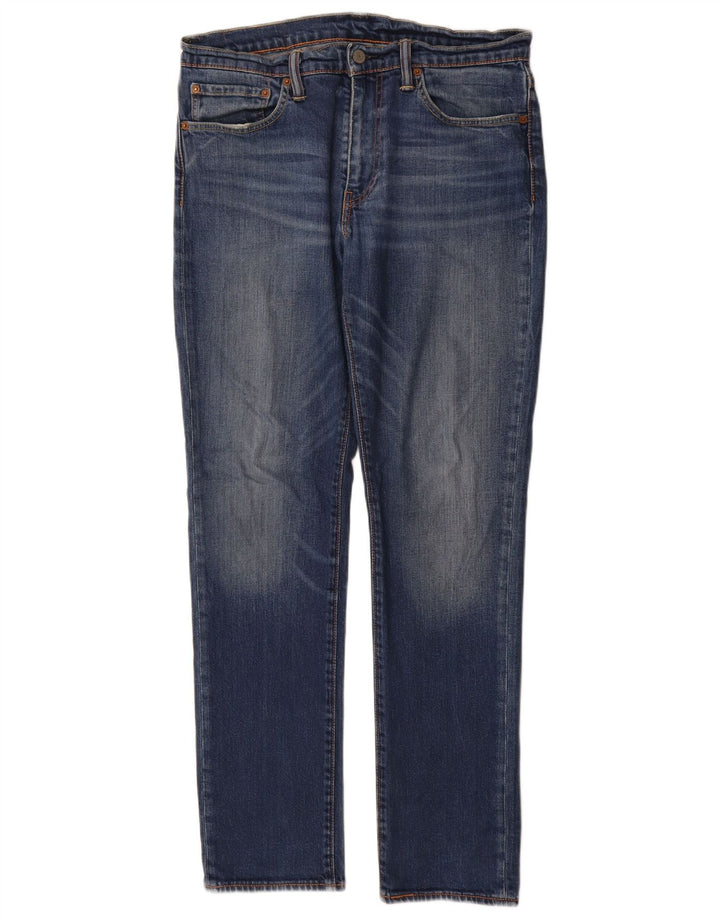 Levi's Herren Slim Jeans W34 L32 Blaue Baumwolle