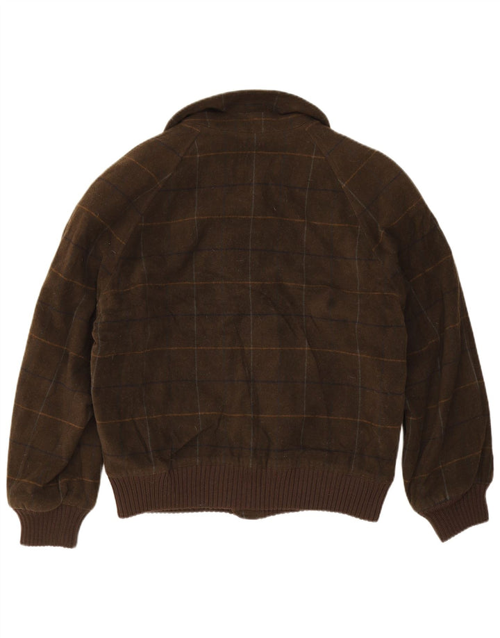 Pierre Cardin Herren Bomberjacke UK 42 XL Khaki Check