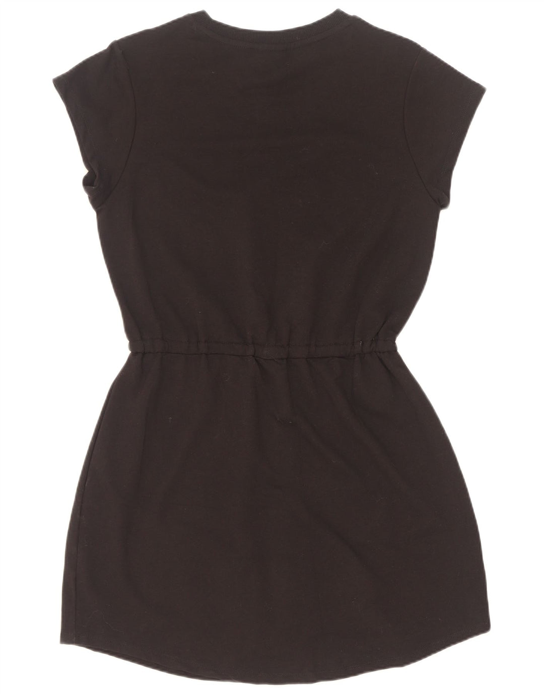 Fila Damen Graphic Basic Kleid UK 14 Mittelschwarze Baumwolle