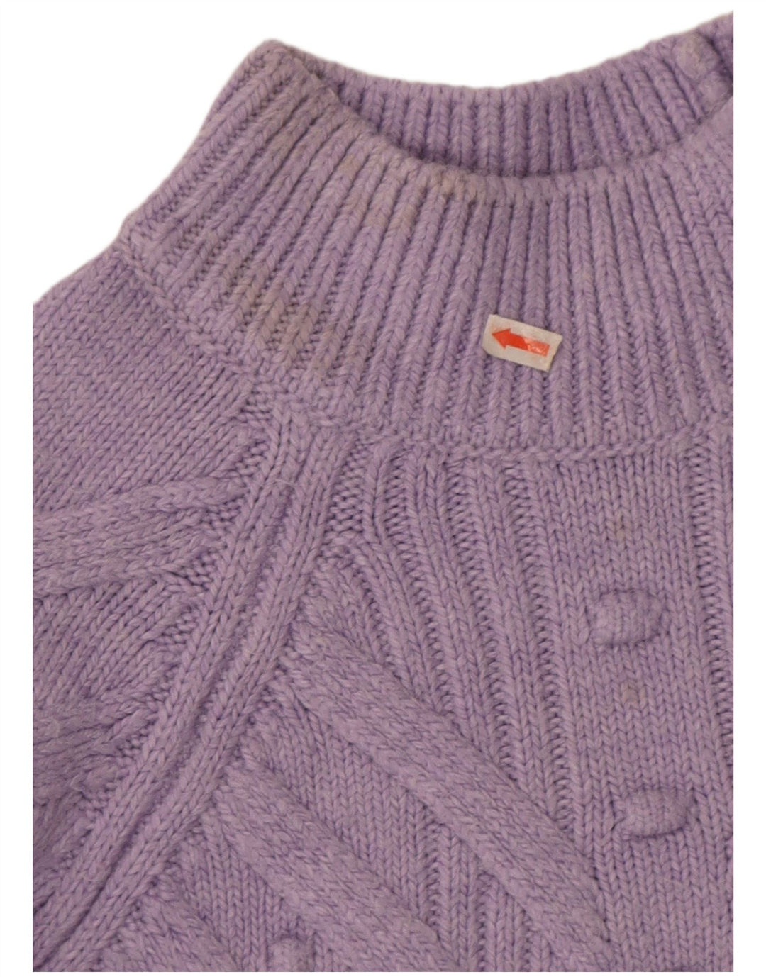 Marks & Spencer Rollkragenpullover für Damen, Gr. 14, Mittelviolett
