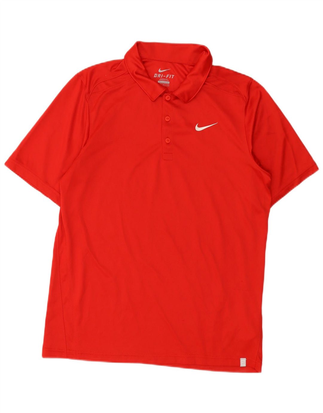 Nike Herren Dri Fit Poloshirt, Größe S, Rot, Polyester