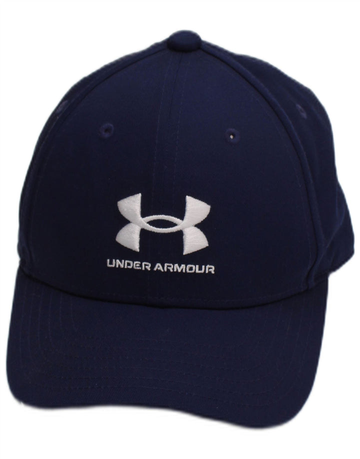 Under Armour Baseballkappe mit Grafik für Jungen, Einheitsgröße, Marineblau, Polyester, Sport