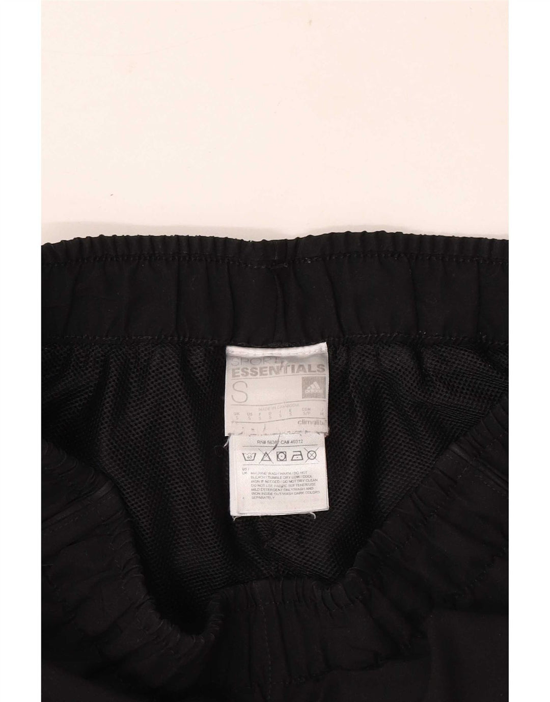 Adidas Herren Climalite Sport Shorts Small Schwarz Polyester