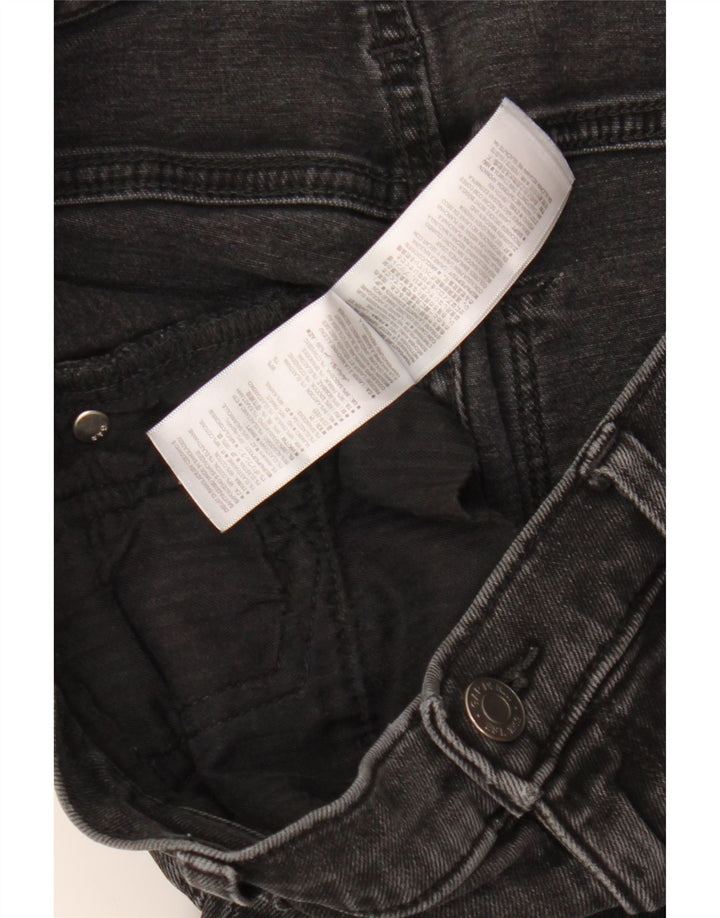 GAP Damen Kick Regular Fit verkürzte Jeans W30 L24 Graue Baumwolle
